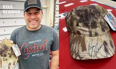 Win 1 of 10 Ryan Newman Signed Castrol-branded Hat