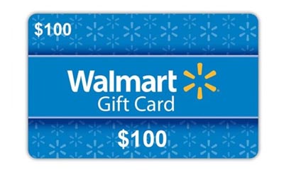 Free $100 Wal-Mart Gift Card