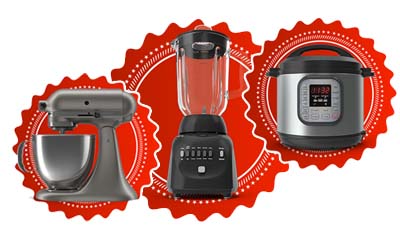 Free Blenders, Microwaves and Cookers