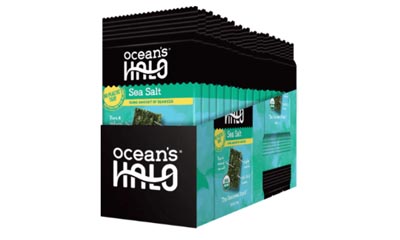 Free Case of Ocean's Halo Sea Salt Seaweed Snacks