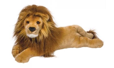 Free Stuffed Safari Lion Toy