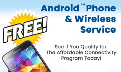 Free Android Phone and Wireless Plan