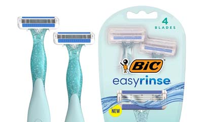 Free BIC EasyRinse Shave Kit