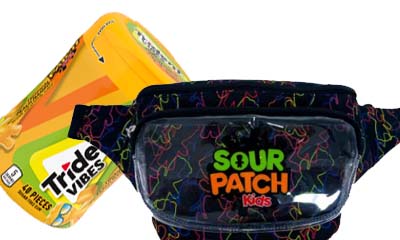 Free Trident Vibes Sour Patch Kids and Fanny Pack