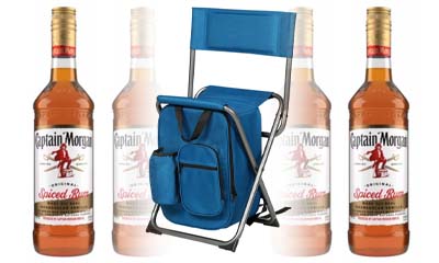 Free Captain Morgan Chair with Cooler