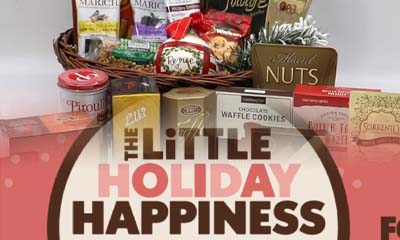 Free Christmas Gift Basket and Groceries