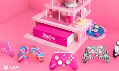 Win a custom Barbie Xbox Series S console