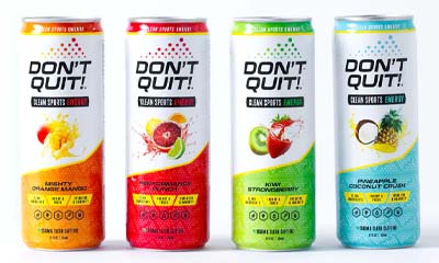Free Don't Quit Natural Caffeine Drink