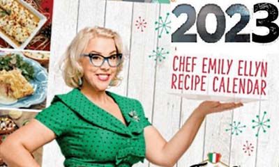 Free Emily Ellyn 2023 Recipe Calendar