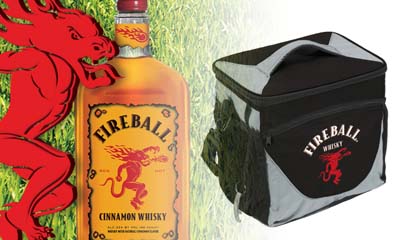 Free Fireball Cinnamon Whiskey Lunch Bag