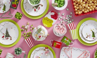 Win a Grinch-themed Holiday Dining Set