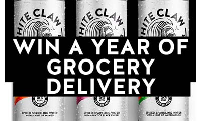 Free Groceries in the White Claw Hard Seltzer Giveaway