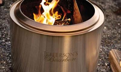 Free Jefferson's Bourbon Solo Stove Fire Pit