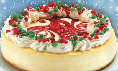 Free Junior's Holiday Cheesecake
