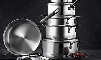 Win a Lagostina Elite stainless steel cookware set