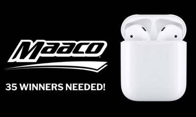 Free Maaco-branded Apple Airpods