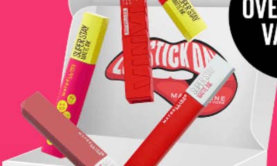 Free Maybelline Lipstick Kit