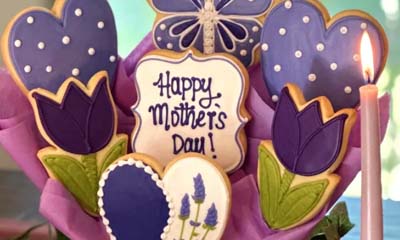 Free Mother's Day Cookie Bouquet Giveaway