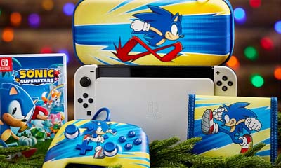 Win a Nintendo Switch OLED and Sonic Merch