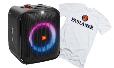 Free Pauliner T-shirt and JBL Bluetooth Speaker