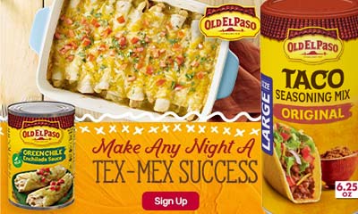 Free Promotions and Recipes from Old El Paso