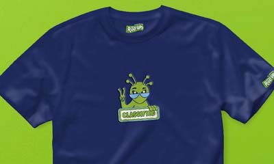 Free Roll-Ups Alien T-Shirt