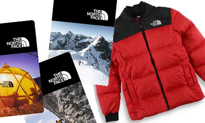 Free The North Face Gift Cards