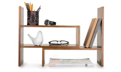 Free Wood Desktop Shelf
