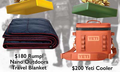 Win a Yeti Cooler and Travel Blanket