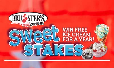 Free 1-year supply of Bruster's Real Ice Cream