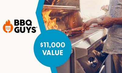 Win a 42-inch Gas Grill and a Deluxe Grilling Cart