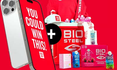Win a Apple iPhone and Biosteel Cooler and more