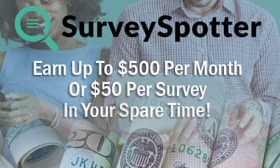 Earn Up To $500 Per Month Or $50 Per Survey