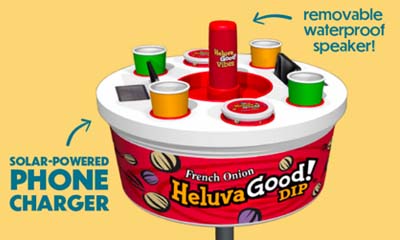 Free Heluva Sunsational Dip Table