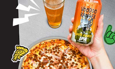 Free Voodo Ranger Beer Flavored Tombstone Pizza