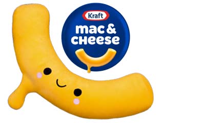 Free Kraft Macaroni Noodle Plushie