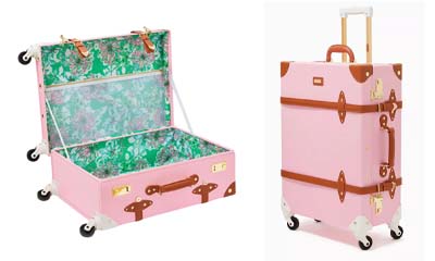 Win a Luxe Pink Suitcase