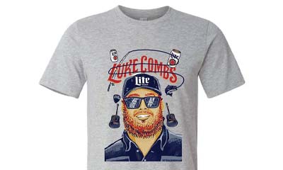 Free Miller Lite Luke Combs T-Shirt