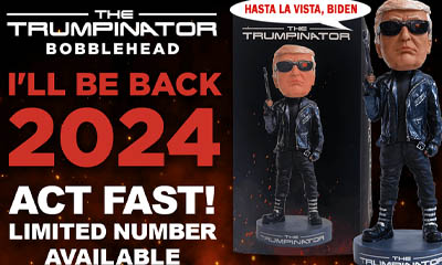 Own a Limited Edition Trumpinator Bobblehead
