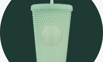 Free Starbucks Green Glow Bling Cold Cup