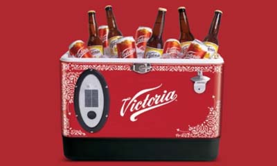 Free Victoria Beer Speaker Cooler