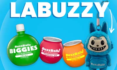 Free BuzzBallz LaBuzzy Keychain