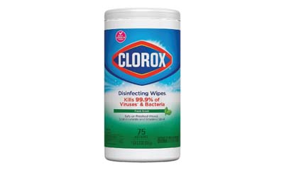 Free Clorox Disinfecting Wipes and Tote Bag