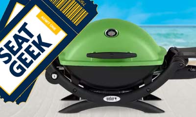 Free Weber Grill and SeatGeek Gift Card