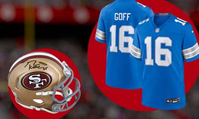 Free Signed NFL Jersey or Mini Helmet