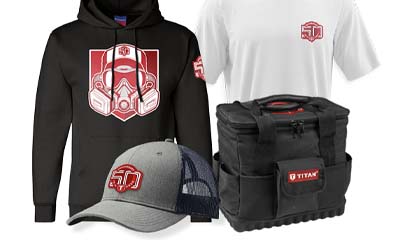 Free Titan Tools Swag Bag