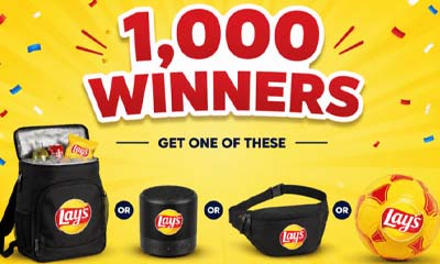 Free Lay's Branded Backpack Cooler
