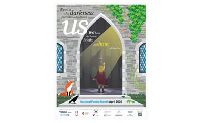 Free 2026 National Poetry Month Poster Poster