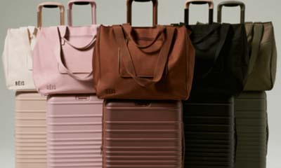 Free Beis Luggage and Bag Set