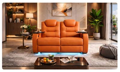 Win Home Theater Loveseat Worth $1699